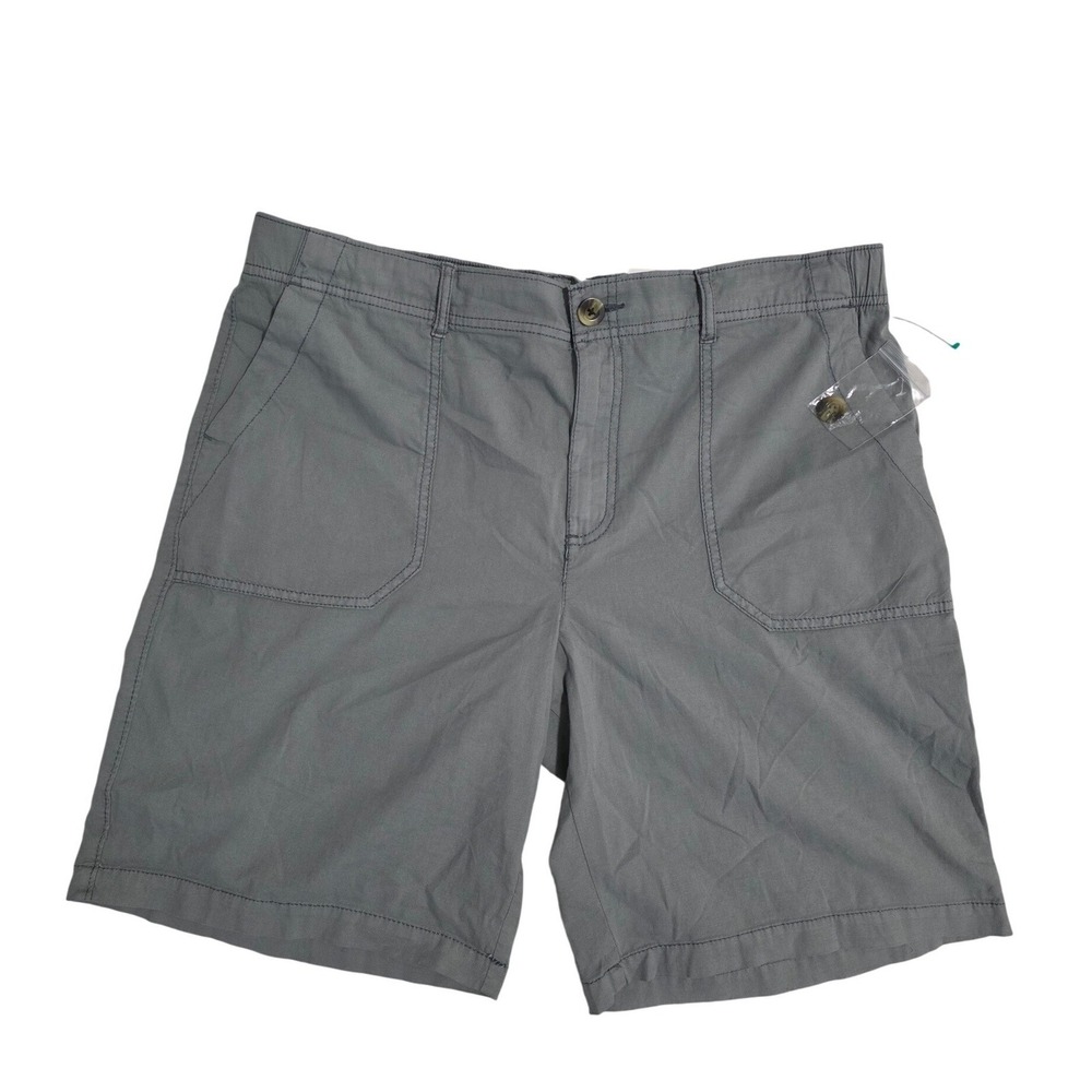 Sonoma Goods For Life Mens Bermuda Utility Shorts Gray XL WS34X018RD NEW